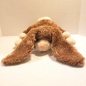 STUFFED ANIMAL BUNNY RABBIT w/ WHISKERS by PLUSH CREATIONS - 1998 - TRUE VINTAGE